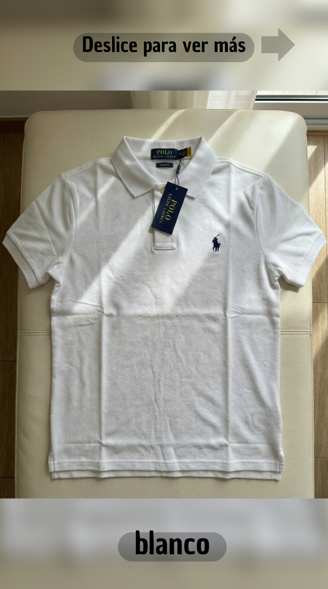 Polo de piqué Slim Fit Moderno
